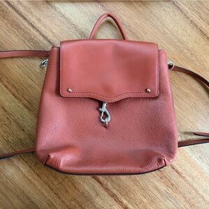 Rebecca Minkoff Terracotta Leather Backpack
